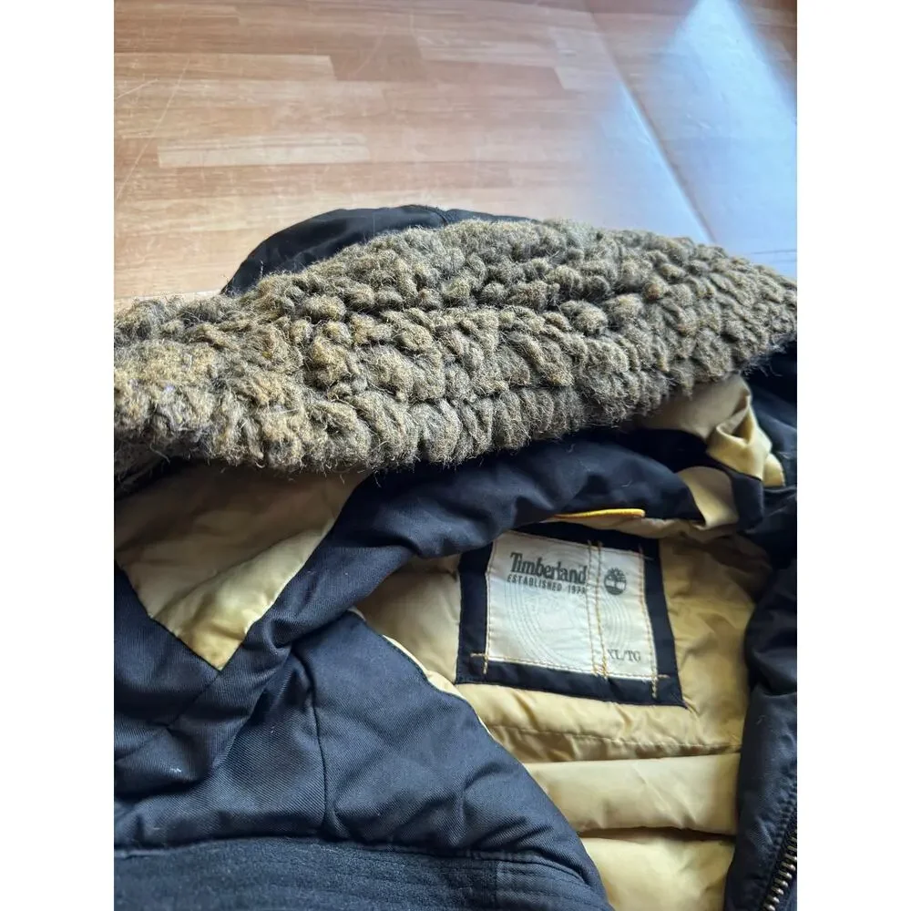 Vintage Timberland Weathergear Heavy Canvas Parka